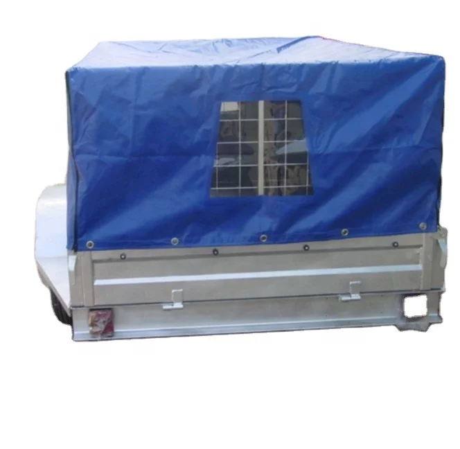 Manufacturer and Factory made and sale Galvanized 5x8 Box trailer CT0080E-4