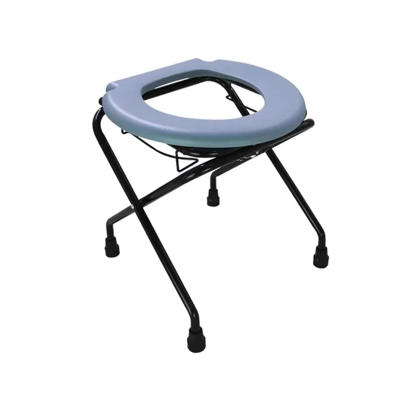 foldable commode chair toilet chair for elderly good quality commode chair with bedpan