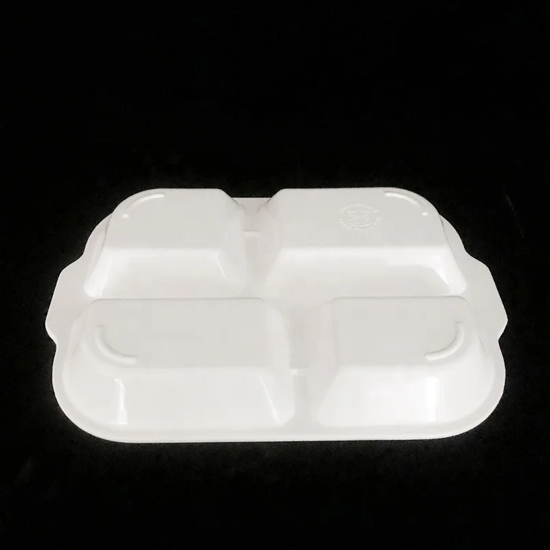 Restaurant Plastic Melamine Breakfast Rolling Serving Tray melamine tray