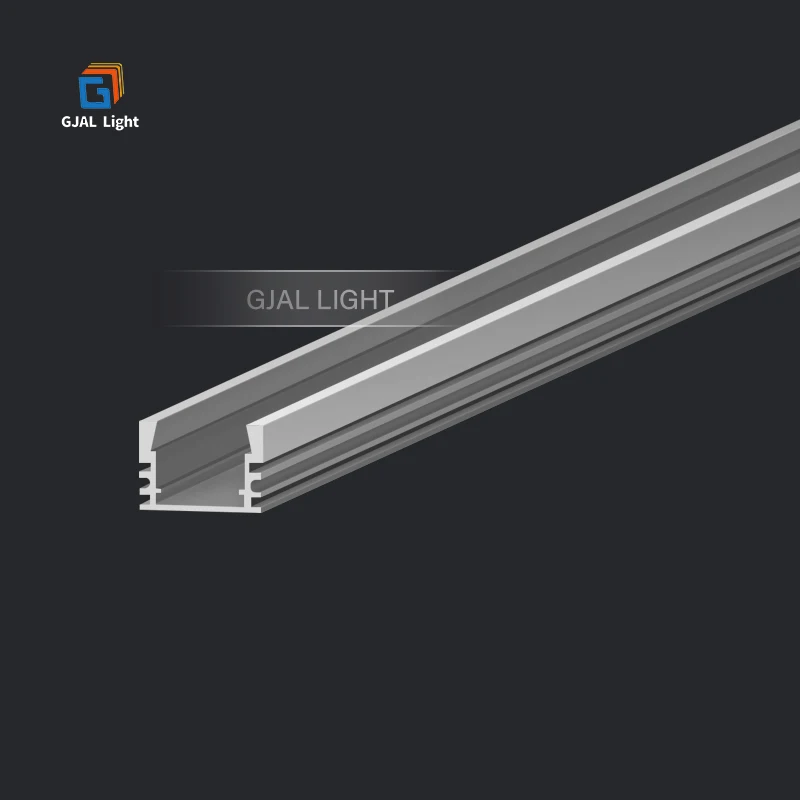 led lighting profiles aluminum led channel surface mounted white PC cover aluminium strip light