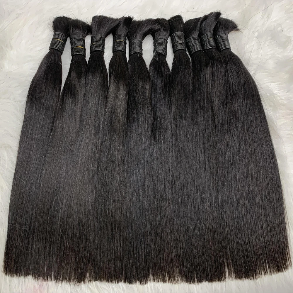 Cabelo Humano индийские волосы натуральные 100% Необработанные необработанные человеческие пучок