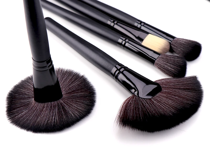 Make up Brushes 32Pcs Professional Makeup Brush Set Face Blush Lip Eyeshadow Eyeliner Foundation Brushes Kit with PU Leather Bag