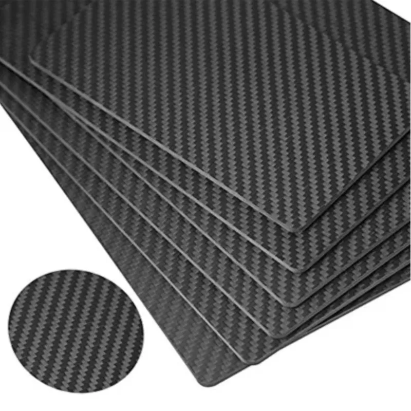 Carbon Fiber Sheets 100% 3K Twill Matte Carbon Fiber Plate