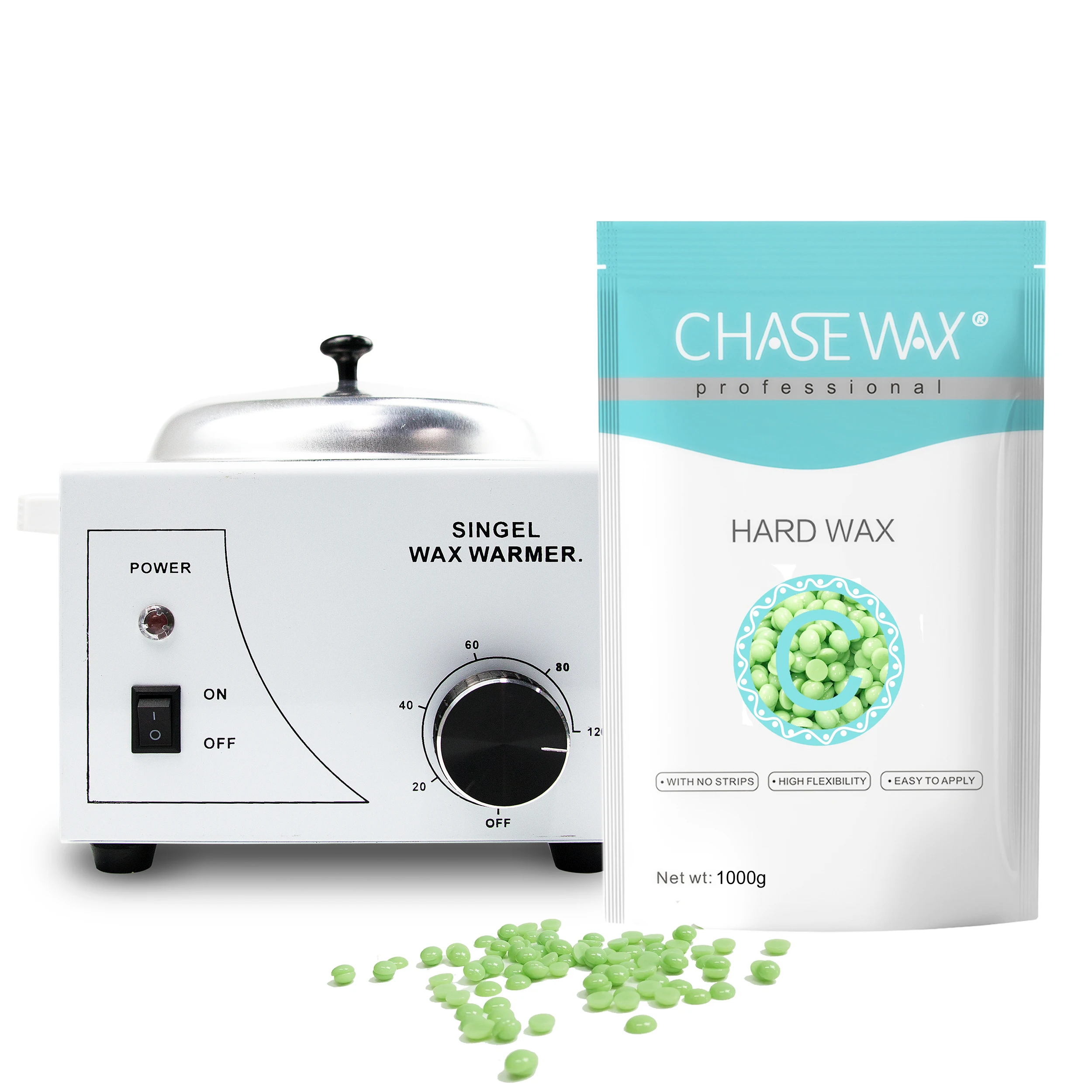 Hairless1000g Tea Tree Hard Wax Painless Hair Removal Wax Hot Wax Beans For Men And Woman