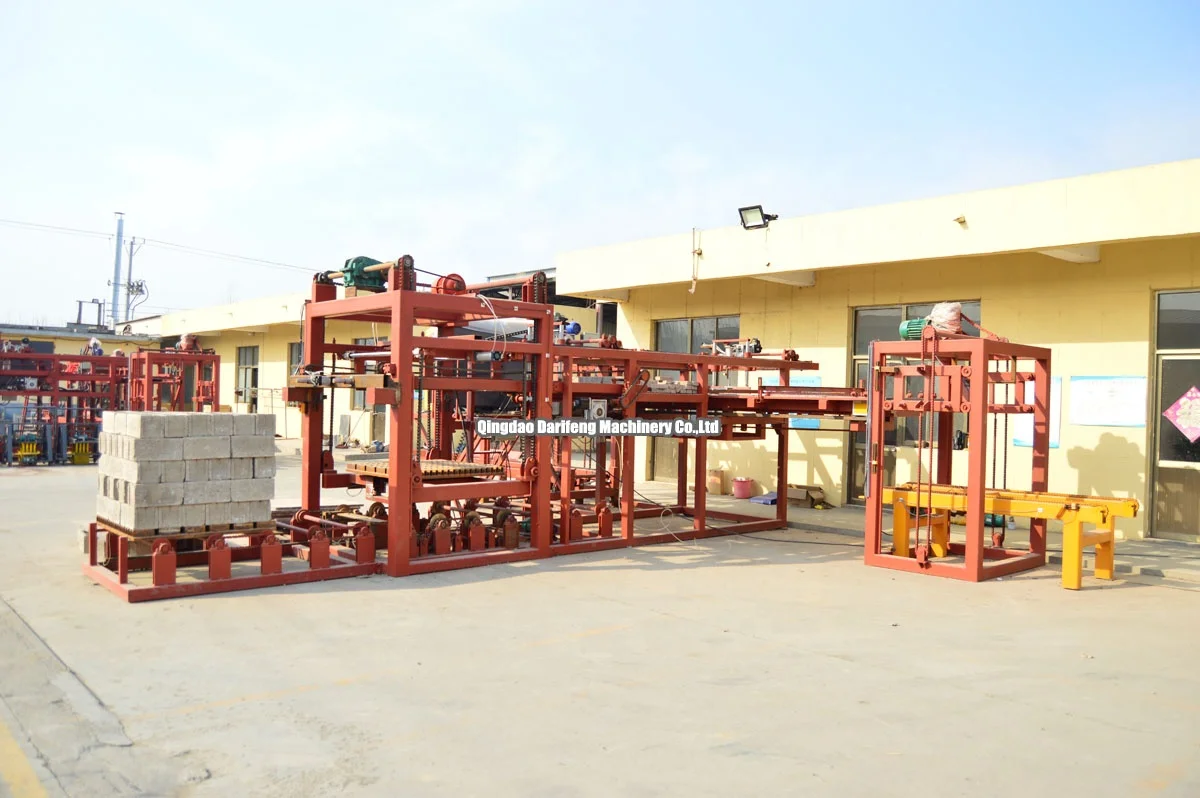 DF-1200 Automatic palletizer concrete block clamping brick Clamp Machine with separated concrete block clamping machinery