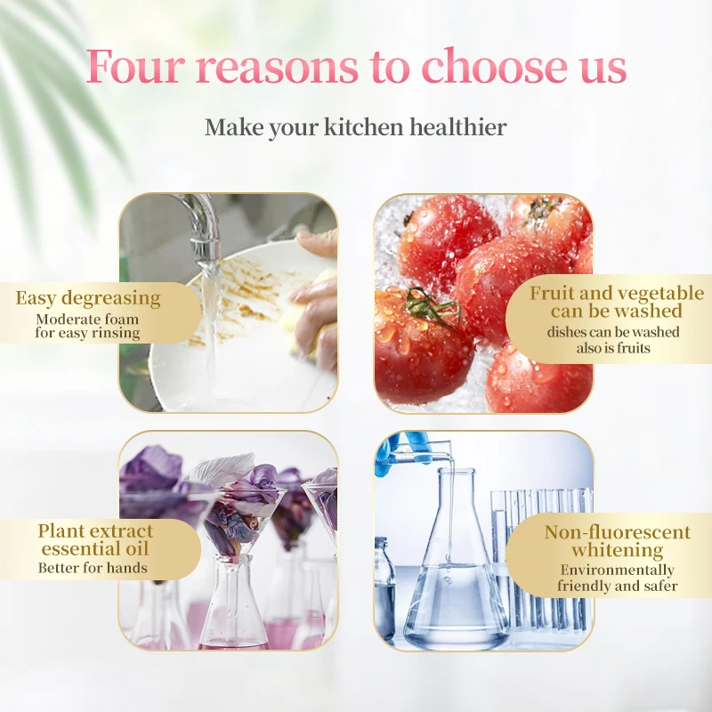 Dish Soap Brands Wholesale Dishwash Cleaning Detergent Soap Kitchen Neutral Concentrated Dishwashing Liquid 1kg