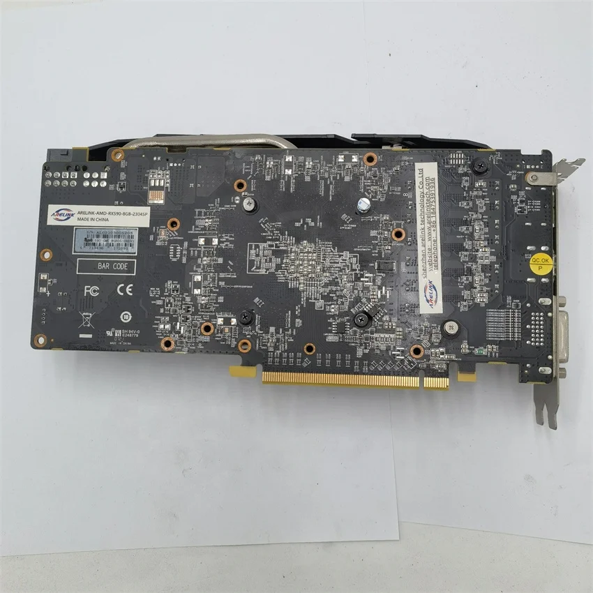 Factory amd radeon rog RX 590 8gb GME Graphic Cards 2304sp For Computer used VIDEO CARD RX590 8GB  Graphic Card ready ship