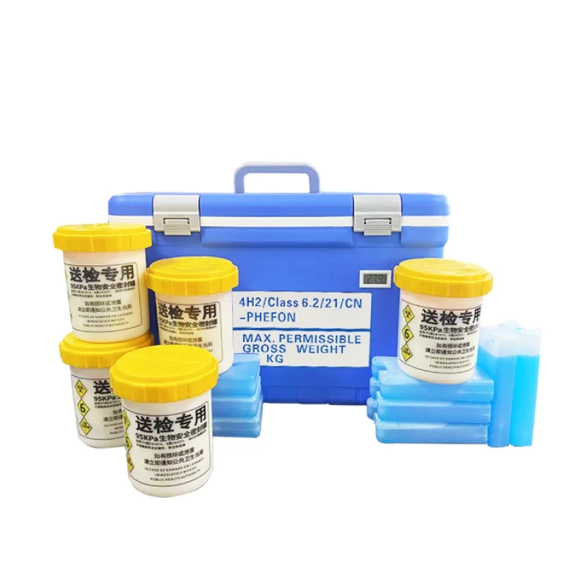 UN3373 Biological Substances Cold Chain Transport Cooler Box Container 35L cooler box