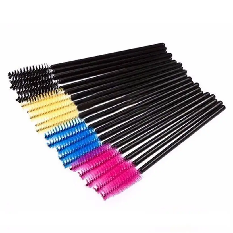 Factory Customized Custom Wholesale Micro Spiral Disposable Eyelash Brush