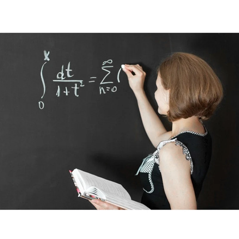 Black Chalkboard Peel & Stick/Self Adhesive Wallpaper Blackboard Wall Decal Sticker Large ChalkBoard Paper Roll