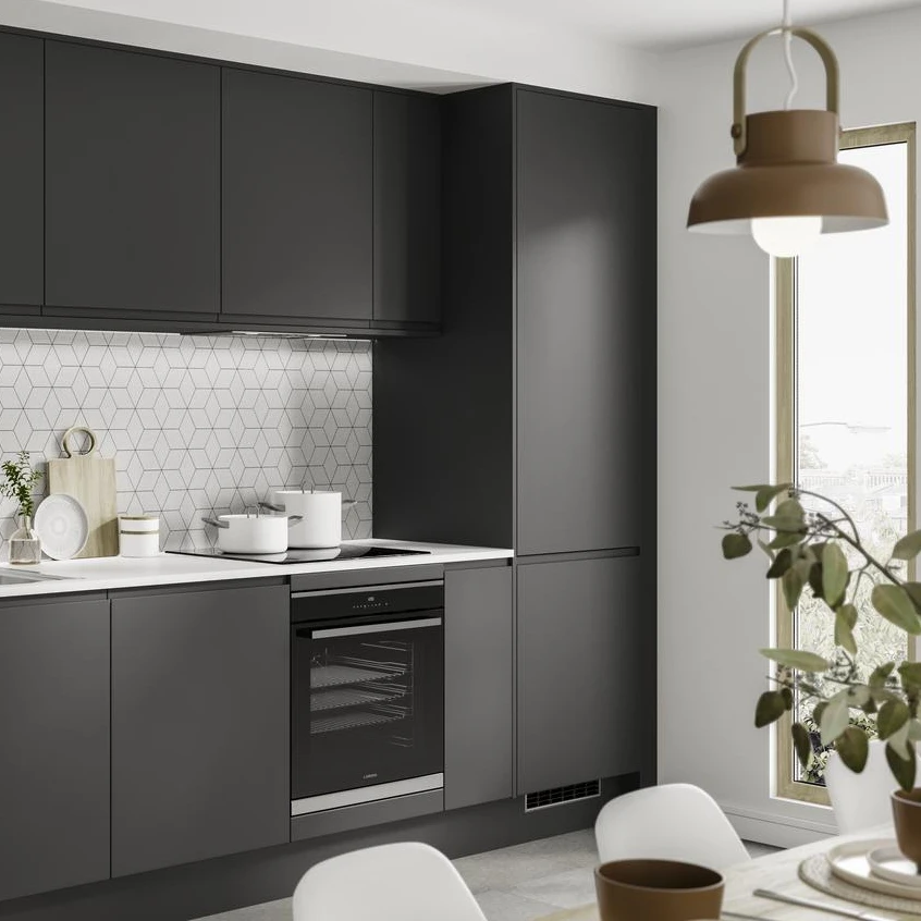 YALIG furniture luxury laminate wall kitchen storage cabinet