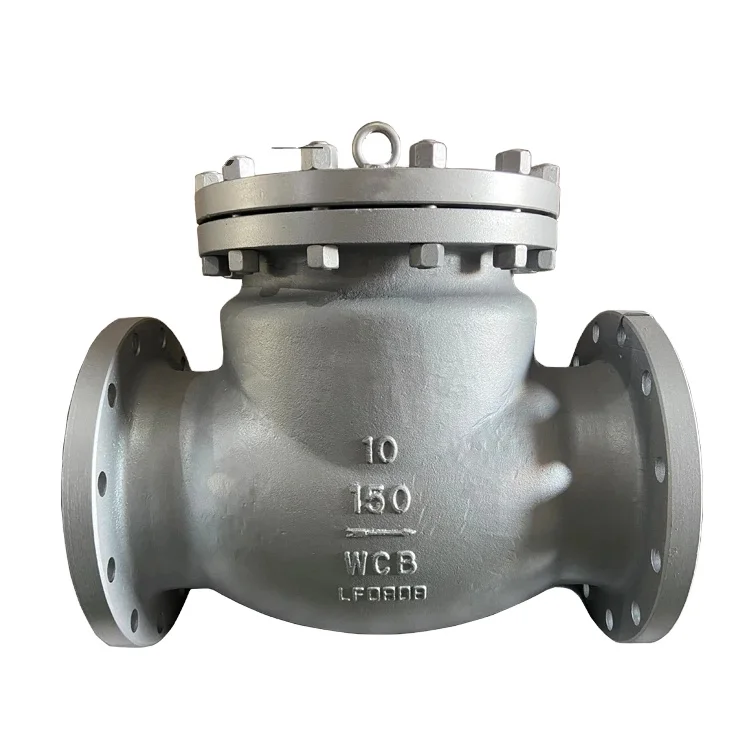 ANSI Cast Steel WCB RF Flange 8 Inch Swing Check Valve