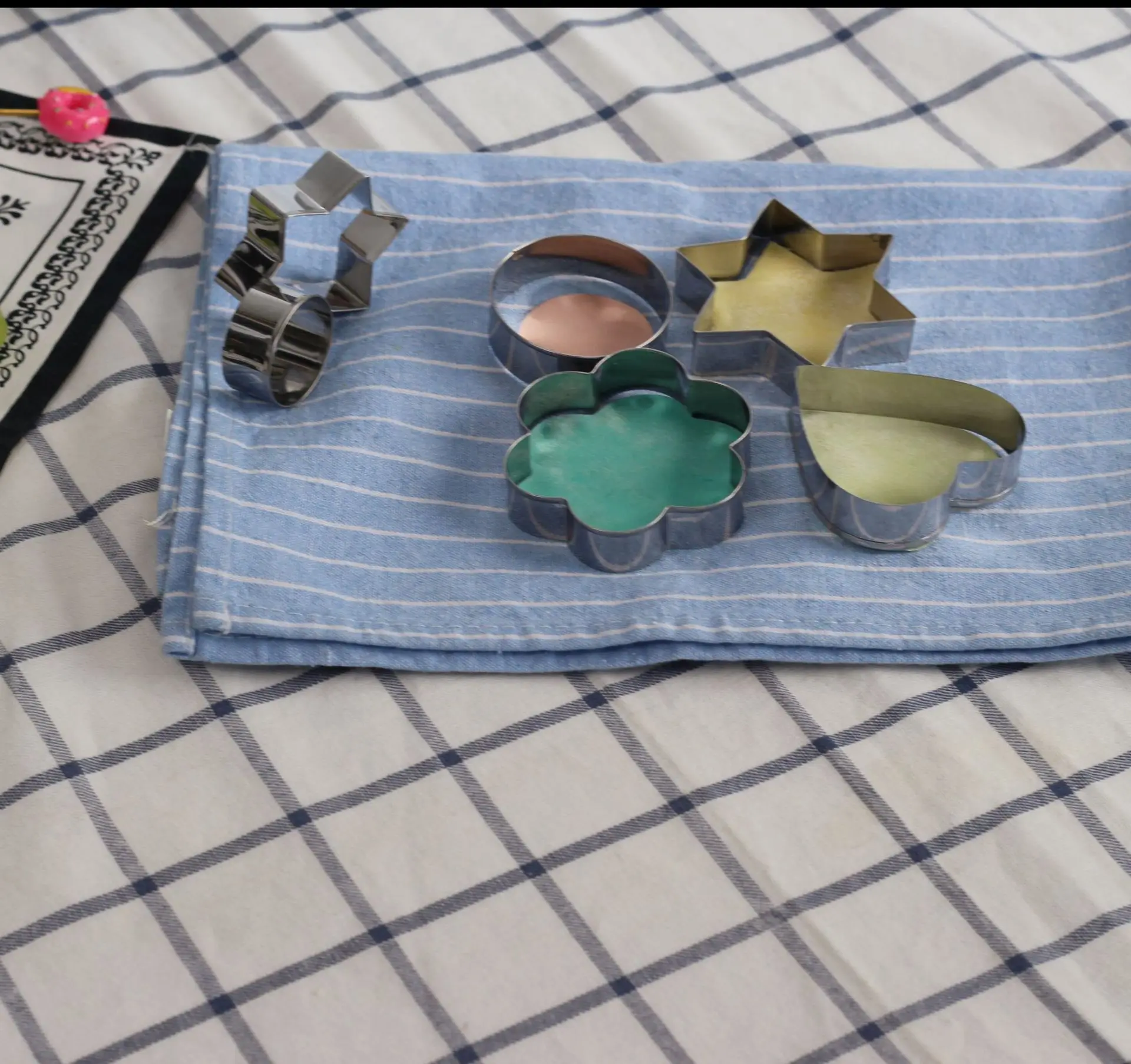 Акция, инструменты для выпечки печенья, форма звезды, резак для печенья в форме сердца, нержавеющая сталь, 3D форма для печенья