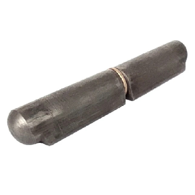 Round bar solid steel hinges barrel hinges weld on bullet hinge