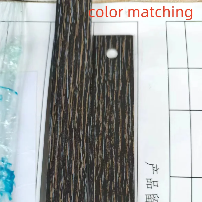 High quality 1x 22mm cabinet pvc edging strip PVC edge banding for kitchen cabinet mdf board