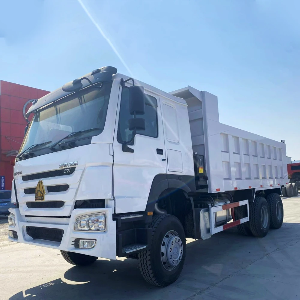 Hot Sale Howo used 6x4 371HP Euro 2 10 Wheels Dump Truck 40Ton Tipper Truck For Sale
