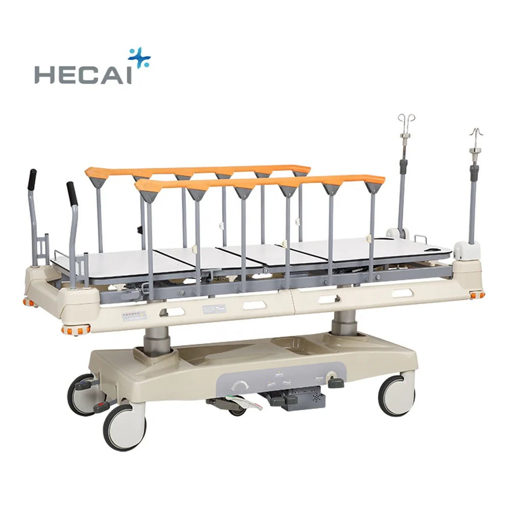 Factory Wholesale Prices Multi Function Hydraulic Medical Emergency Patient Ambulance Transfer Stretcher Trolley