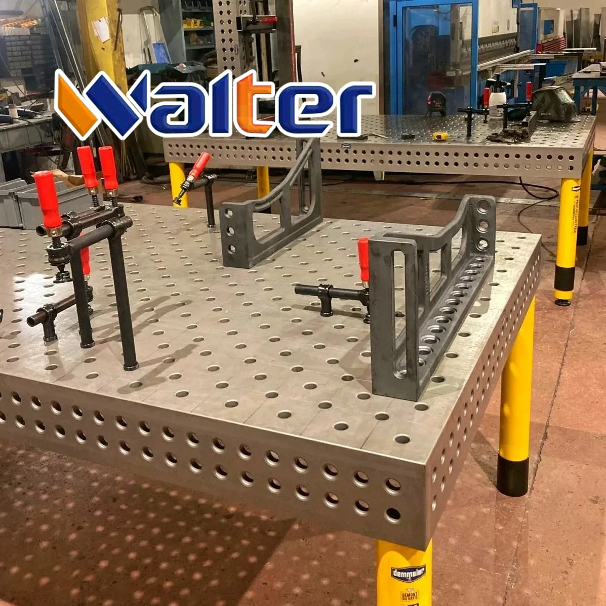 Professional Welding Manufactured Supply Multifunctional Welding Desk 3d Tab And Slot Welding Table on Wheels