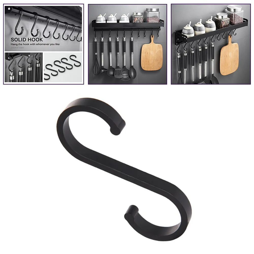 Metal Hanging Bulk Heavy Duty S Shaped Utility Coat Hooks For Overalls