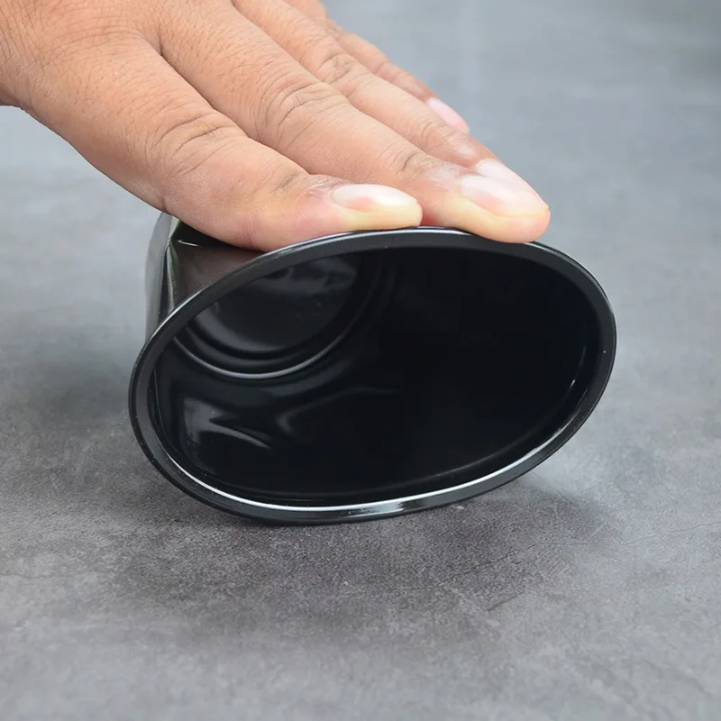 OEM/ODM Hot Sale Disposable Black/Clear Plastic PET Chutney Souffle Cup Leak-resistant Sauce Cups With Lids