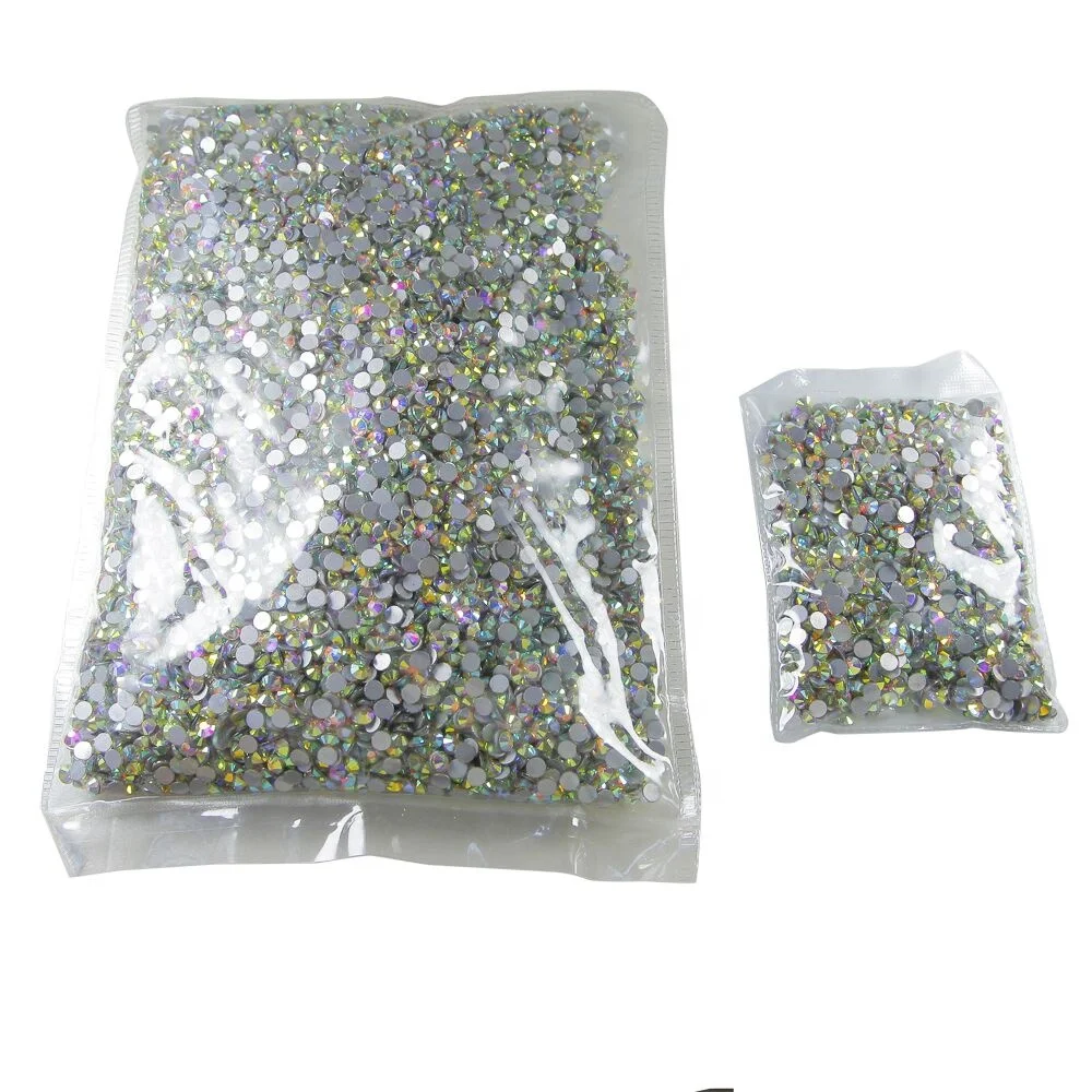 Yantuo SS6 SS8 SS10 SS12 SS20 SS30 кристалл ab белый bling дизайн ногтей Стразы с объемной большой