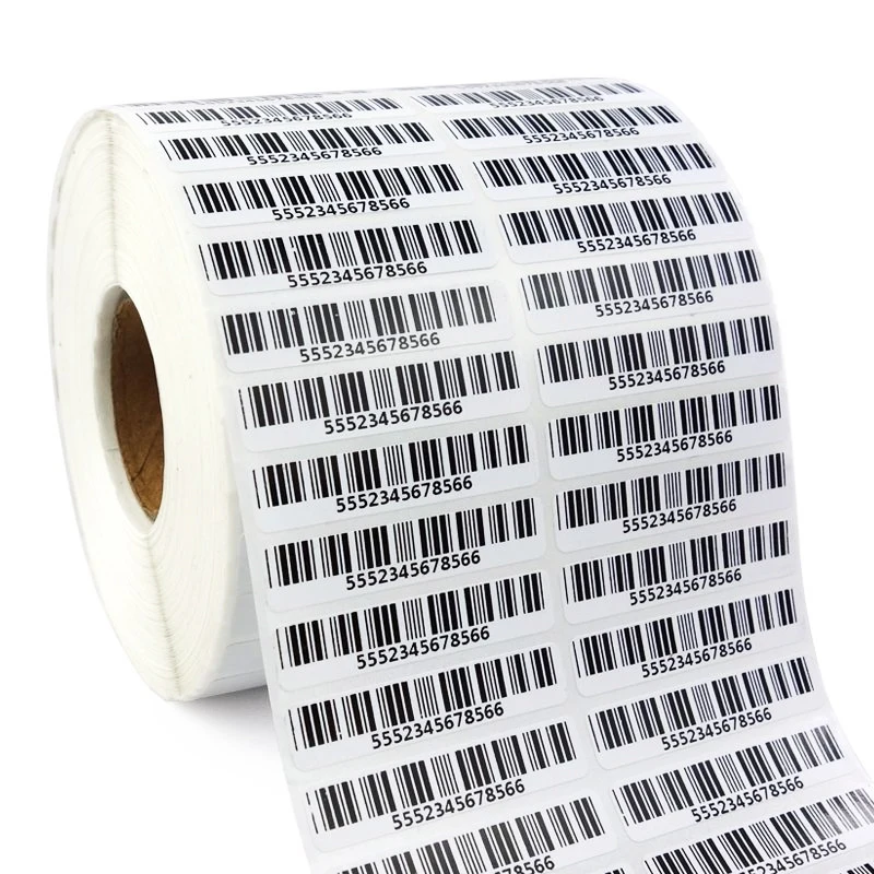 Оптовая продажа индивидуальная Высококачественная алюминиевая Qr-наклейка идентификационная бирка штрих-кода самоклеящаяся стальная пустая металлическая этикетка для товаров