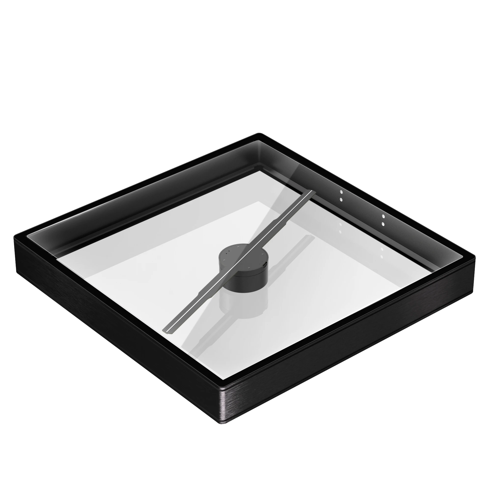 All-in-one real-time transmission no delay 50cm 3D stereo imaging holographic instrument new projection technology fan screen