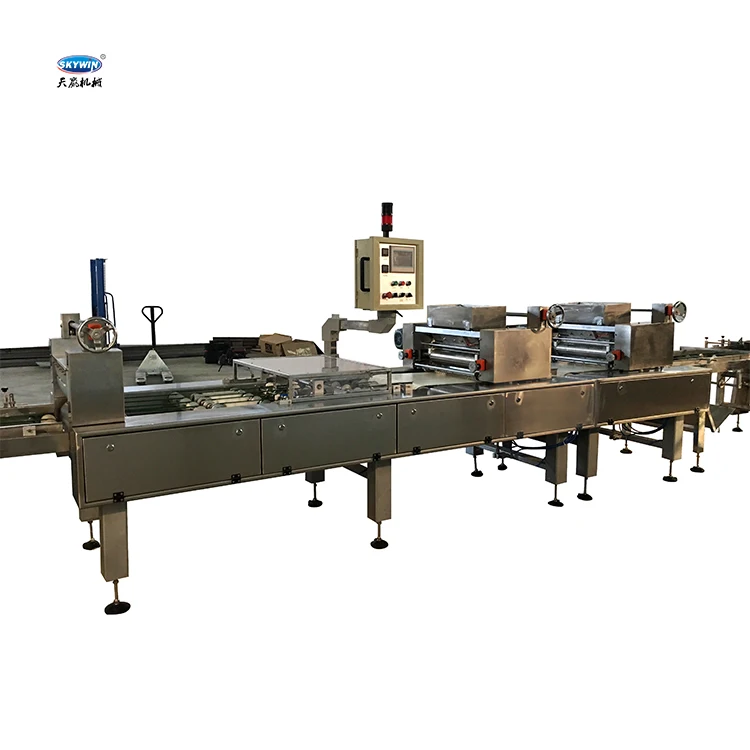 Automatic wafer biscuit making machine biscuit processing machinery wafer production line