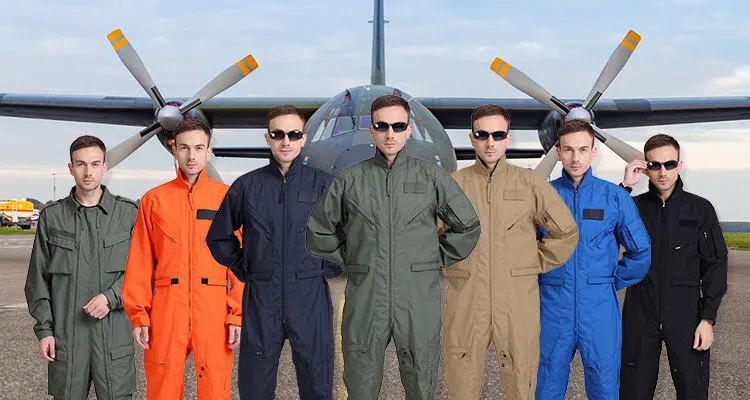 Fireproof Nomex Pilot Flying Coverall 27P Flight Suit