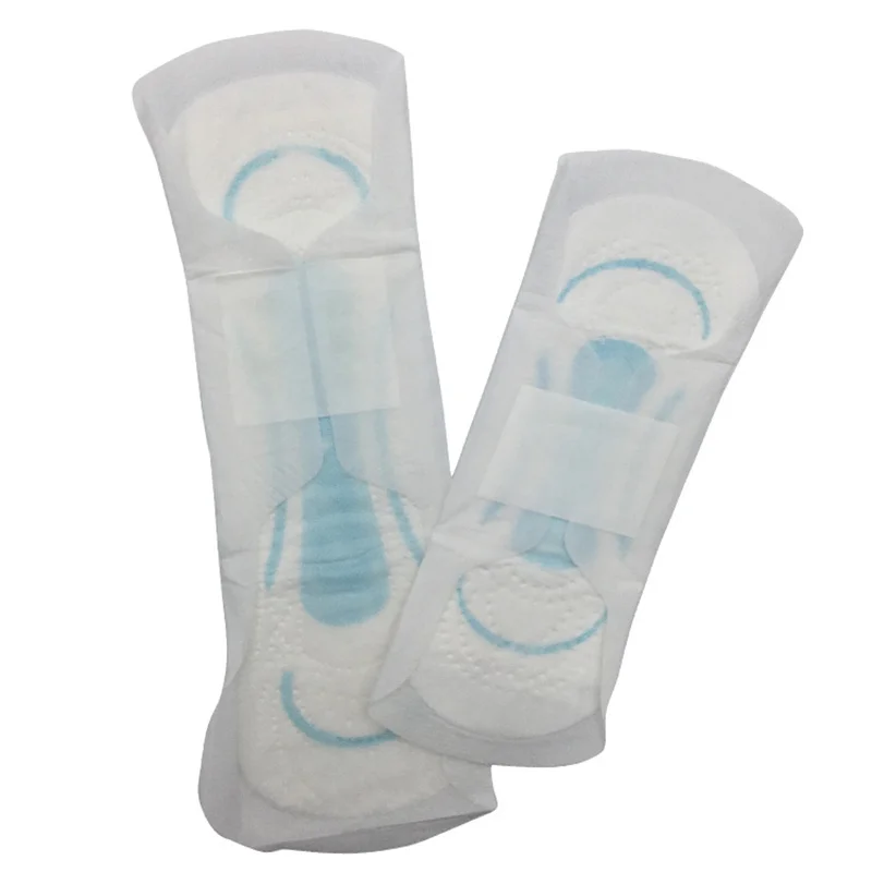 Women Night Use Cotton Surface Pads Feminine Wholesale Ladies Sanitary for