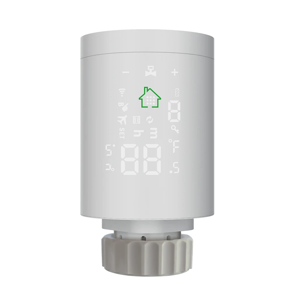 Привод радиатора ZigBee умный термостат контроллер клапана дистанционное управление через приложение Alexa Google Home
