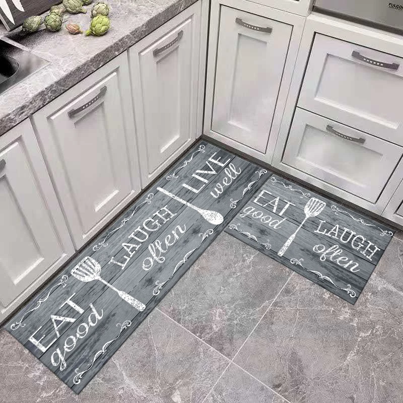  Export quick delivery polyester popular design area rug kitchen runner