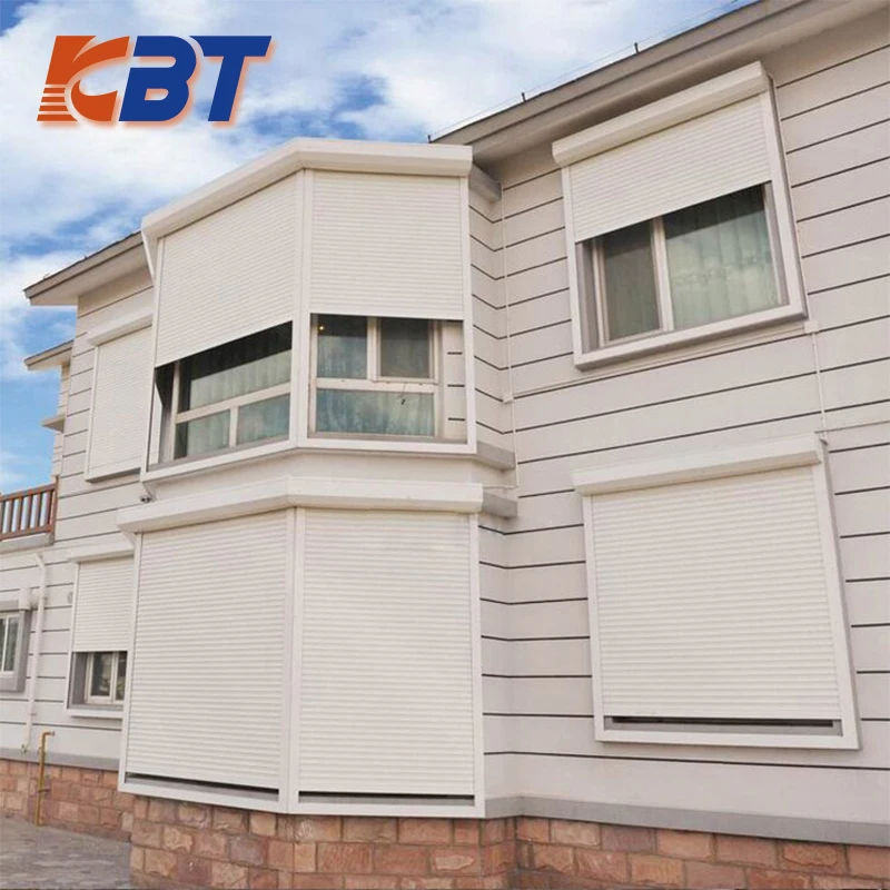 Low Price Electric Aluminum Roller Shutter Doors OEM Size And Color Hurricane Proof Aluminum Roller Shutter Window Garage Door