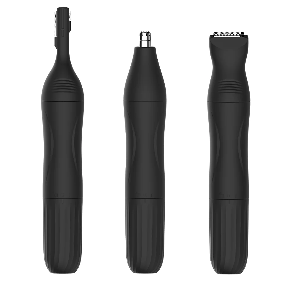 EASTO V1125B 3in1 men IPX7 waterproof battery operated body trimmer for men beard shaver hair trimmer for men