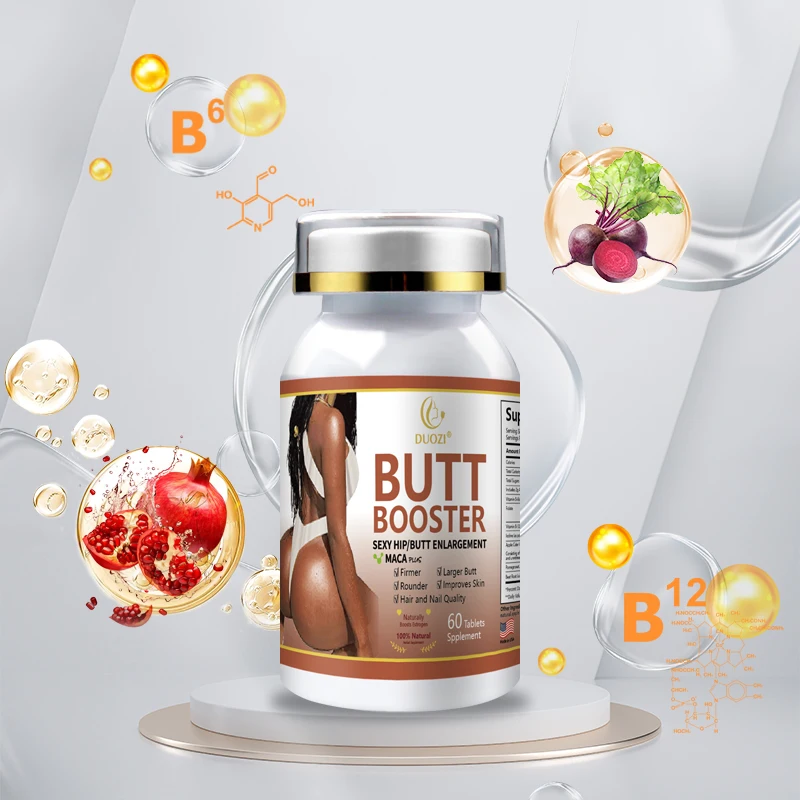 OEM Wholesale Butt Booster Tablet 100% Natural Sexy Hip Butt Tablets High Quality Maca Plus Tablet for Butt Hip