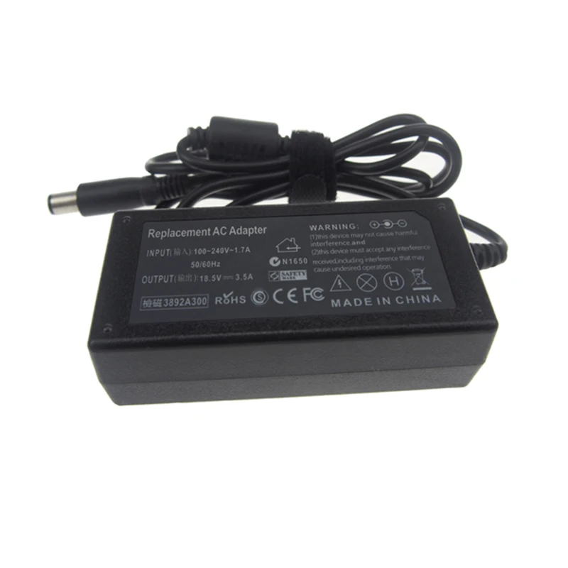 Адаптер питания 65w 18 5 V 3.5A 7 4*5 0 мм ноутбук зарядное устройство адаптер для ноутбука переменного тока струйного принтера HP пошив крупные
