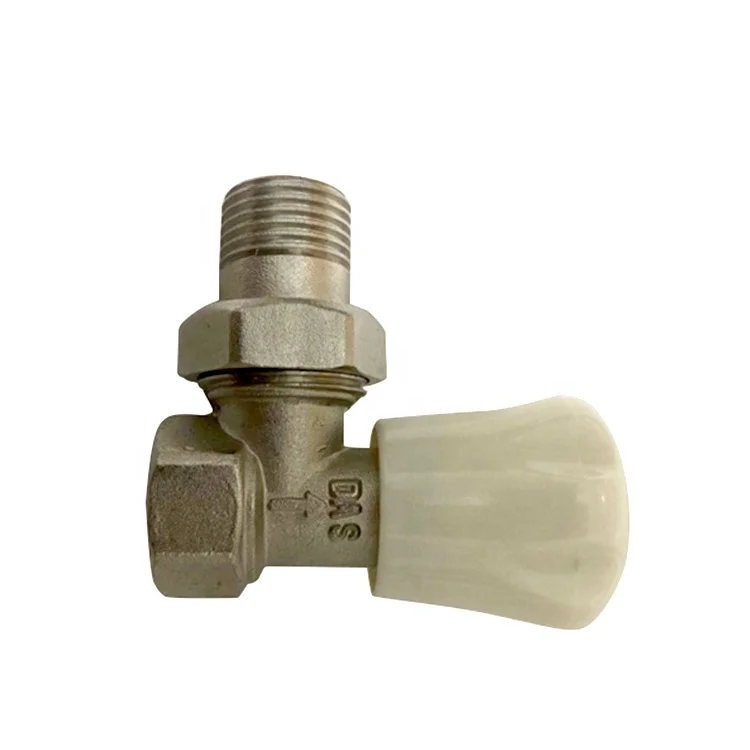 Custom Manual Switch Hydraulic Water Level Radiator Temperature Brass Sub-Straight Control Valve