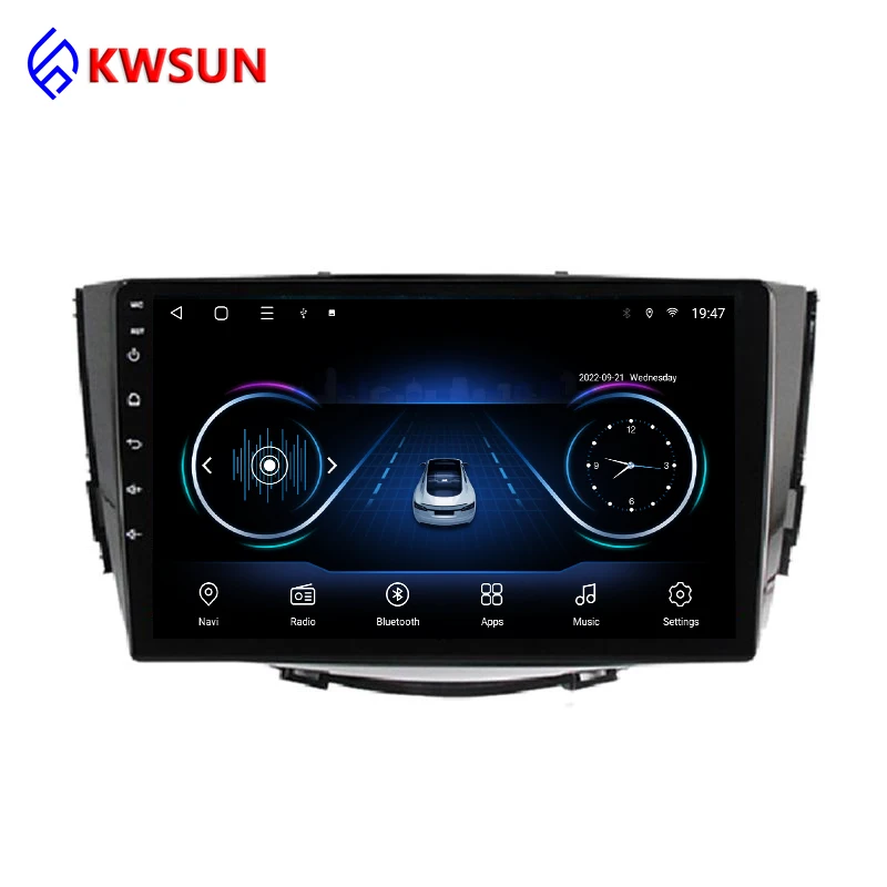 Автомобильный dvd-плеер на Android 10 для Lifan X60 2012-2016 аудио радио мультимедиа видео и GPS-навигация