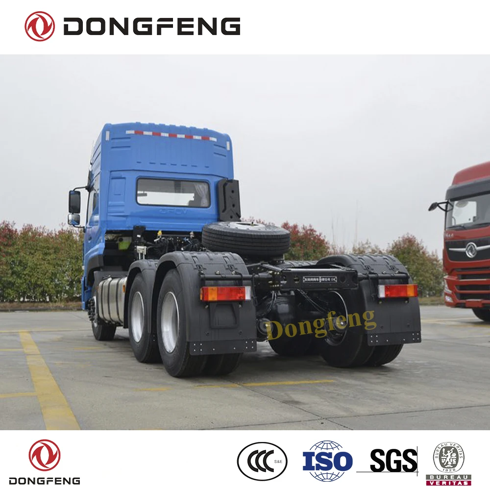 Dongfeng tractor truck with Cummins 400 HP engine Fast 12F&2R gearbox G.C.W 50 ton design semi truck tractor