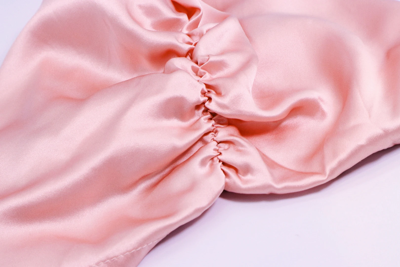 Luxury Satin 22mm  Silk Hair bonnet Double Layer Silk Turban with Custom Logo nightcap
