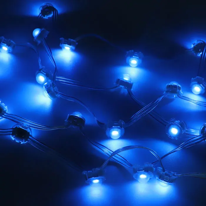 Пиксельный RGB-светодиод 20 мм 5 В UCS 1903 RGB 2 см Модифицируемый светодиодный пиксельный точечный