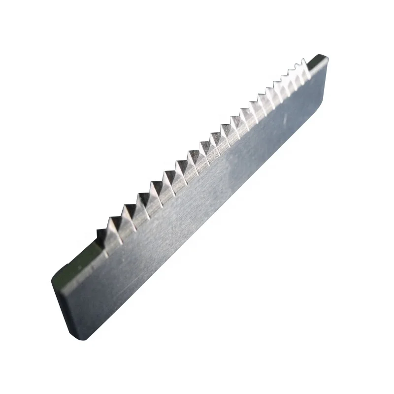 packaging machine zig zag cutting knife