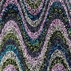 wholesale 2021 sari big wave elastic sparkling party embroidery velvet sequin fabric for derss