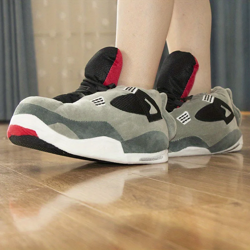 High Quality 20 colors In Stock Factory Casual Sneaker Slipper Doll Winter Unisex Men House Floor Cotton Shoes Woman Plush Slide