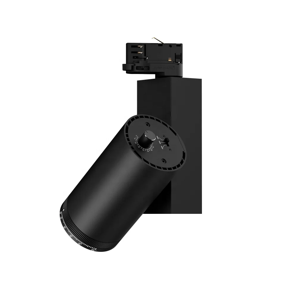 dimmable Zoom beam angle 10-55degree 5W 7W 10W 15W 20W 30W led track spot light zoom dimmable for art gallery museum lighting