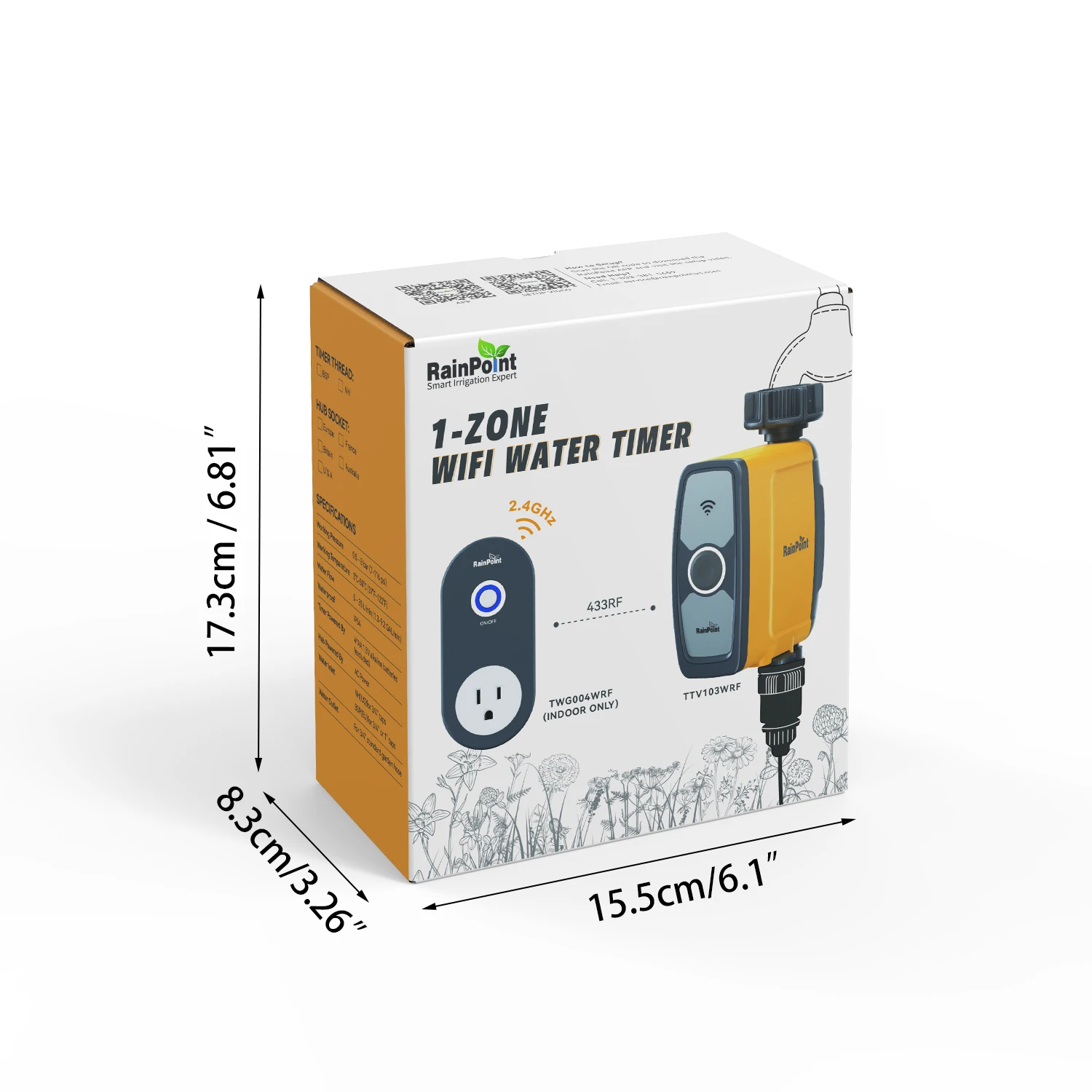 New Design Outdoor Yard Electronic Automatic Water Timer Garden Watering Irrigation System Sprinkler Control Timer