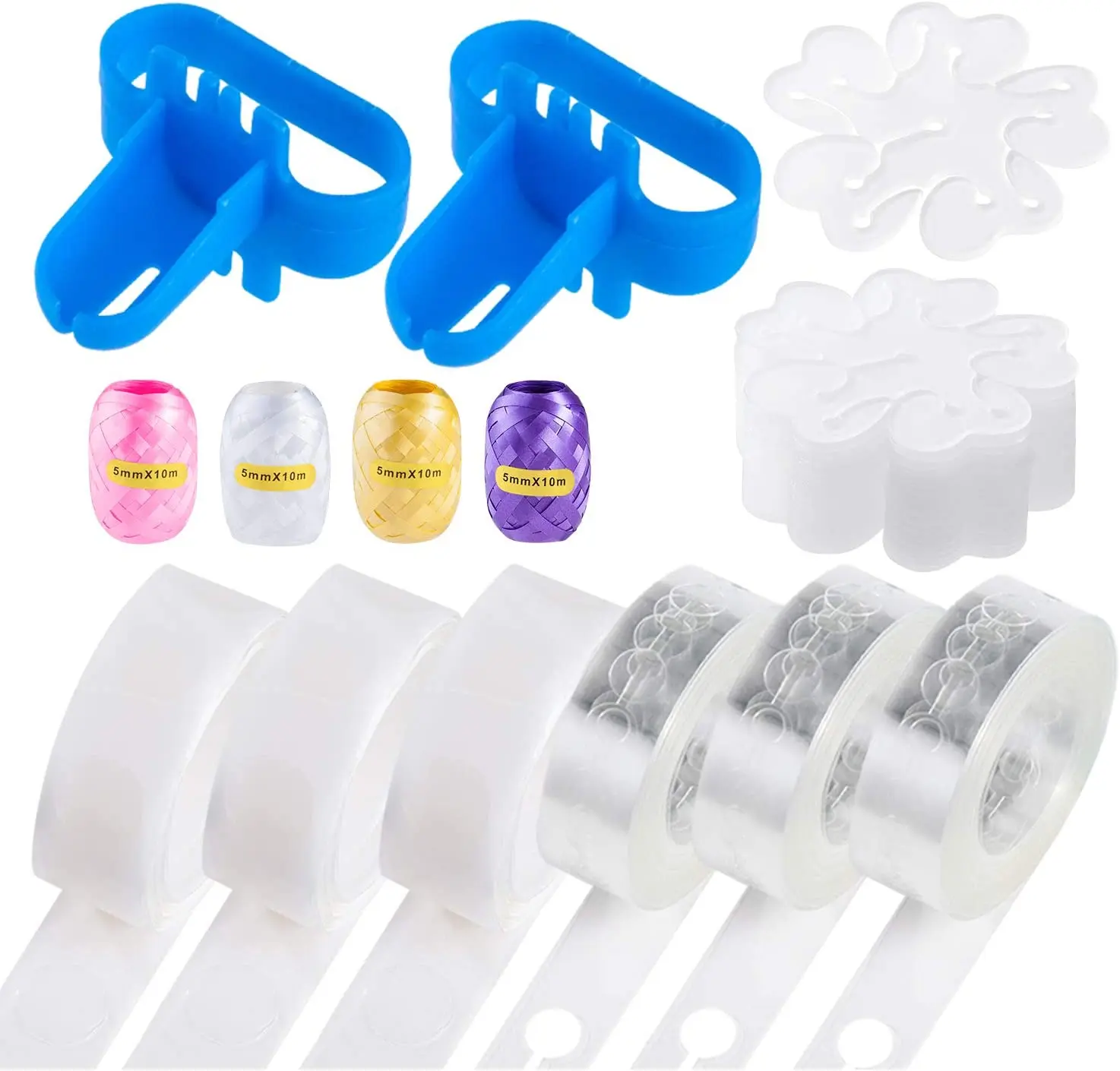 Balloon Accessories, Balloon Arch Kit Adhesive Balloon Ties Tools, Balloon Garland For Birthday Wedding Party Decoration