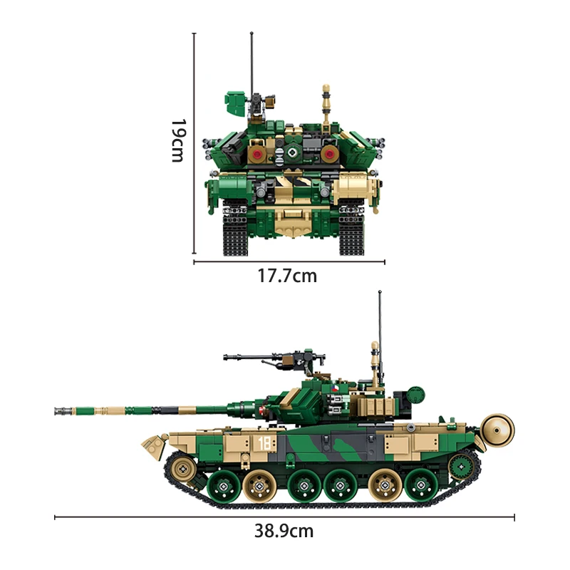 Военный боевой танк T90 1773 шт.