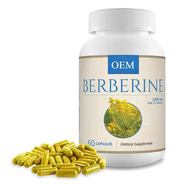 Berberine Capsules Berberine HCL Capsules Sugar Control Supplement Weight Management  Immune Support