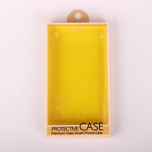 High Quality Mobile Custom Cell Phone Case Clear Packaging Box Clear Retail Plastic PVC Carton Box Customized CMYK Recyclable